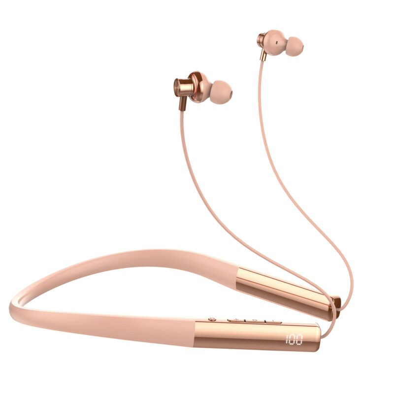 Casque stéréo sans fil, tour de cou, Bluetooth N01 OR