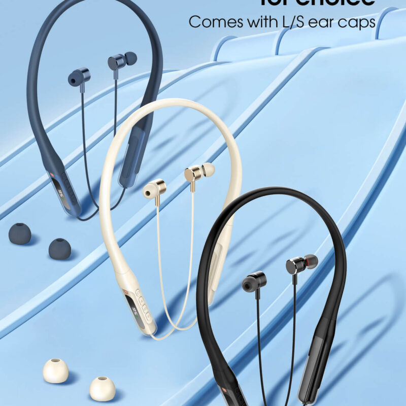 Casque stéréo sans fil, tour de cou, Bluetooth N03